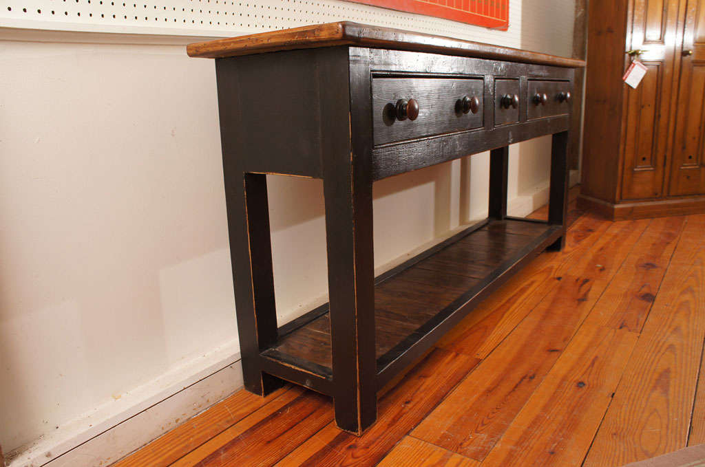 Black English Potboard Server 1