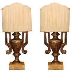 Vintage Pair of Italian Lamps