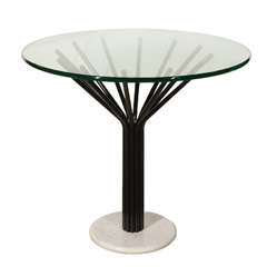 Gerald McCabe "Daisy" Table with Marble Base