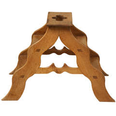 A French Louis Philippe Walnut Step Ladder