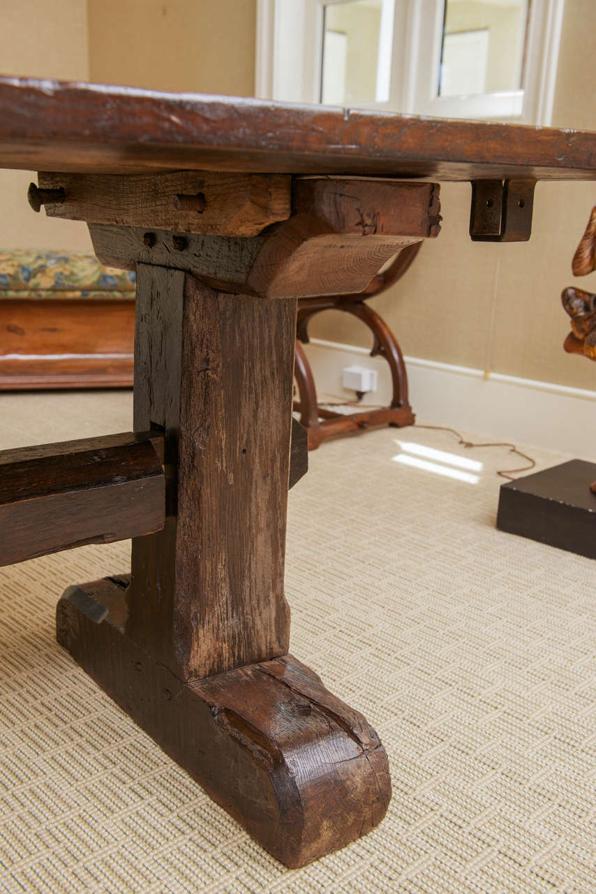 18th Century and Earlier An English 18th c. Ash Refectory Table