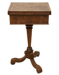 A Rare William and Mary Burr Walnut Writing Table