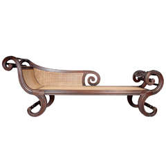 An Early 19th Century Anglo-chinese Chaise Longue