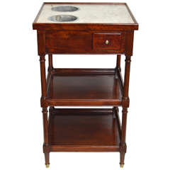 Antique "Rafraichissoir Table" Directoire Style