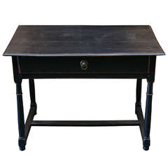 French Painted Table, Circa