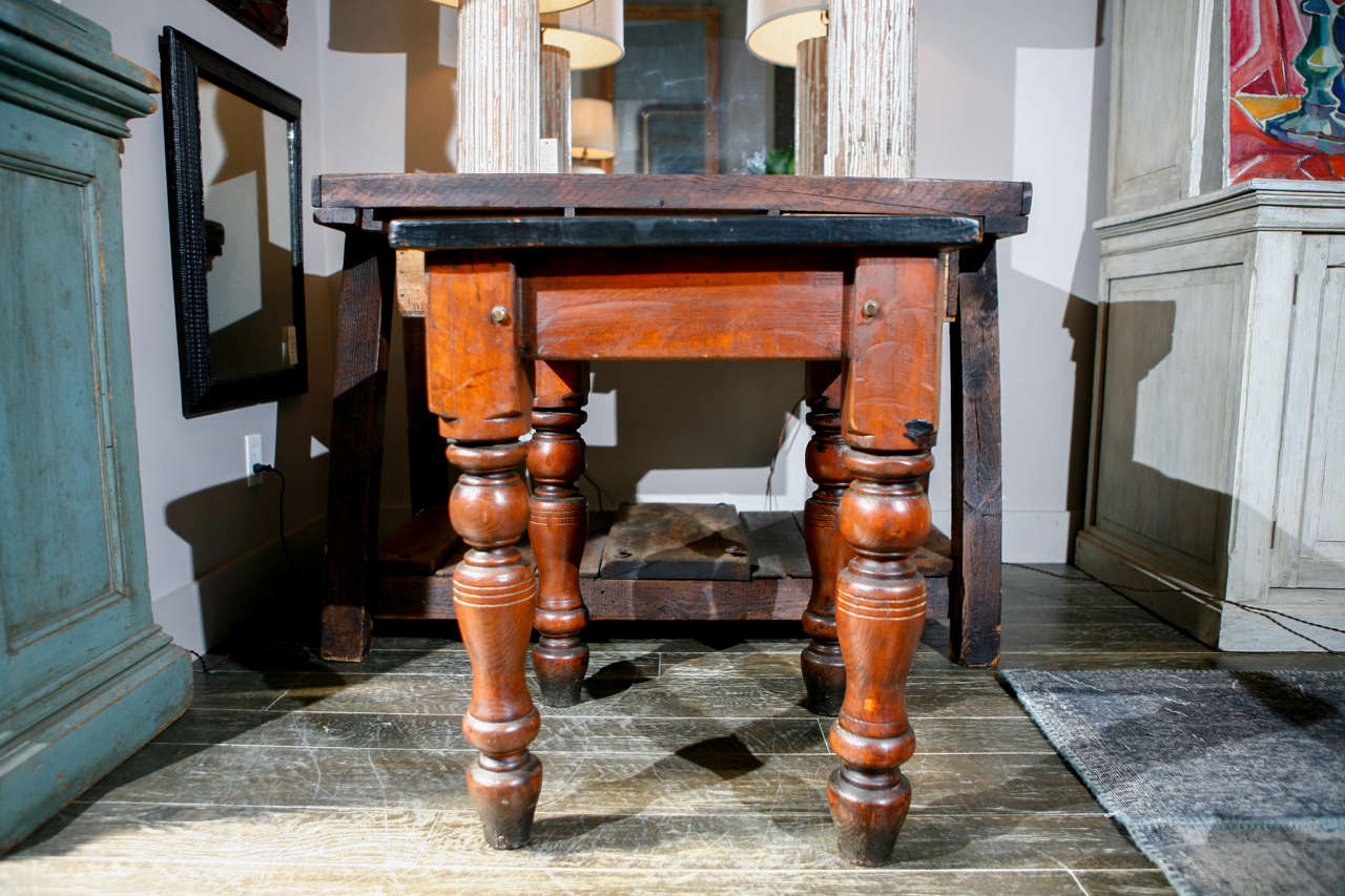 antique irish pub table
