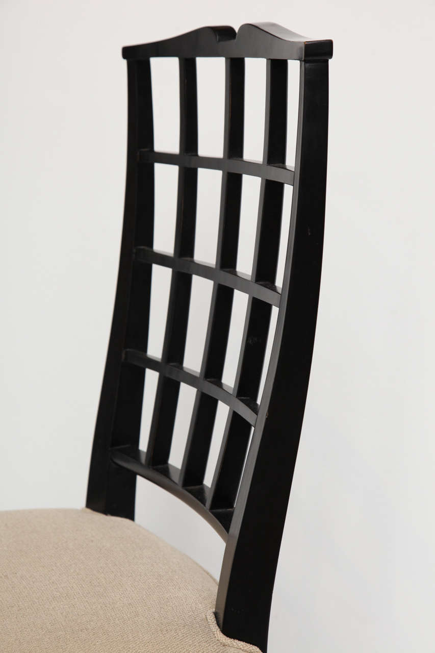 Dominique, Set of Eight Dining Chairs, France, 1937 1