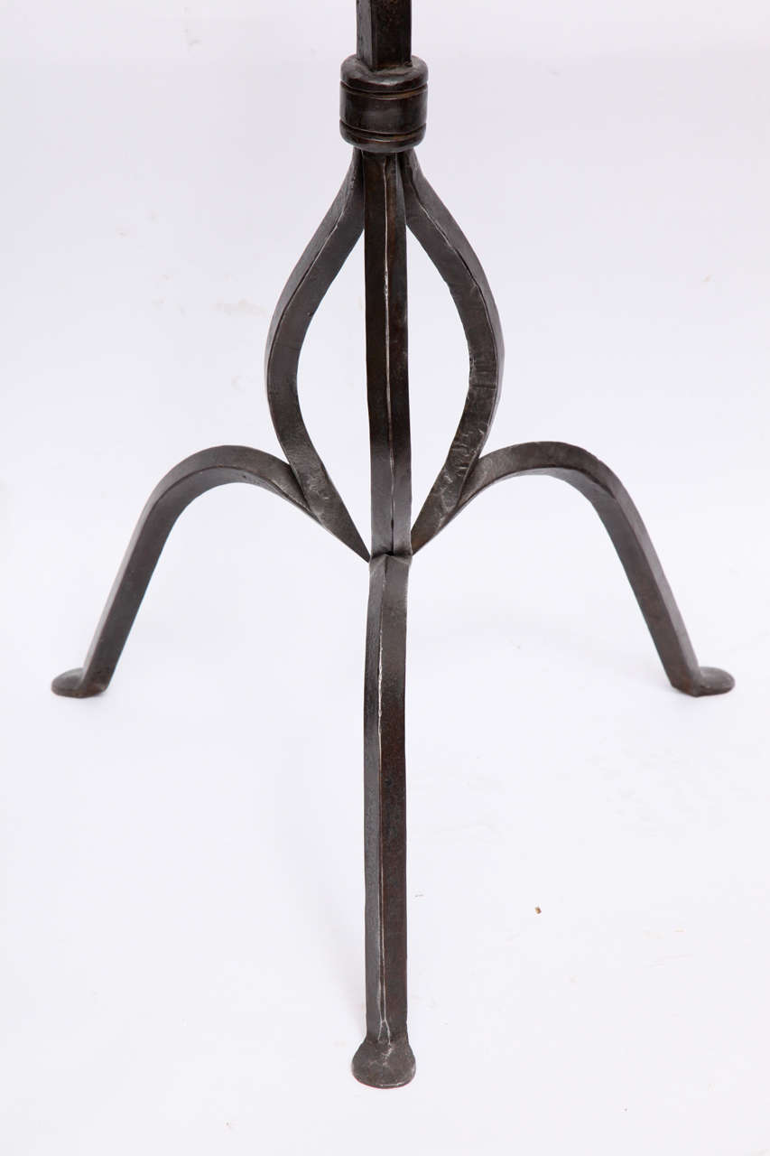 1920s American Arts & Crafts Floor Lamp by Samuel Yellin In Excellent Condition In New York, NY
