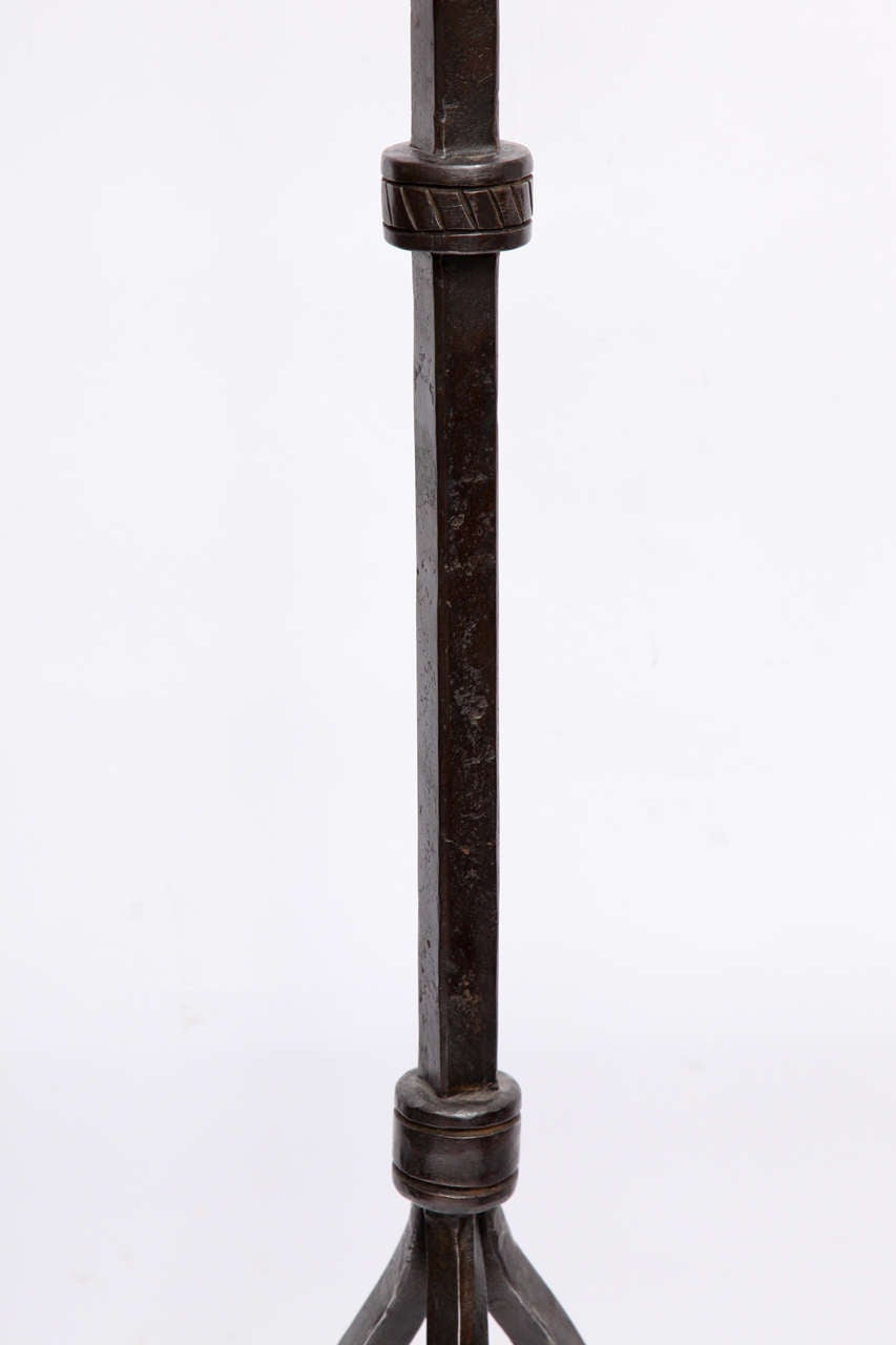 20th Century 1920s American Arts & Crafts Floor Lamp by Samuel Yellin