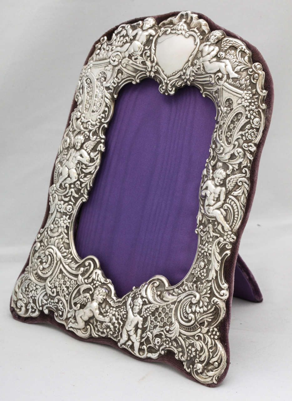 Victorian Sterling Silver Picture Frame