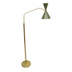 Adjustable-Height Italian Floor Lamp