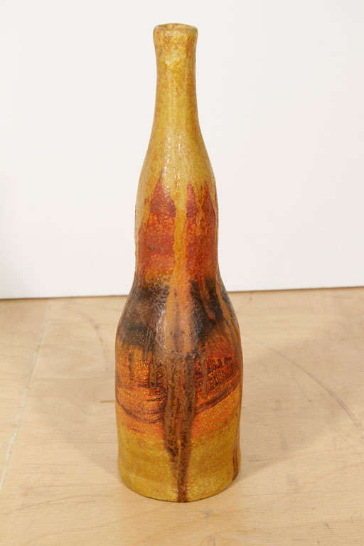 Mid-Century Modern Ceramic Vase by Marcello Fantoni