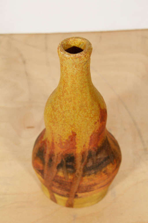 Ceramic Vase by Marcello Fantoni In Excellent Condition In New York, NY