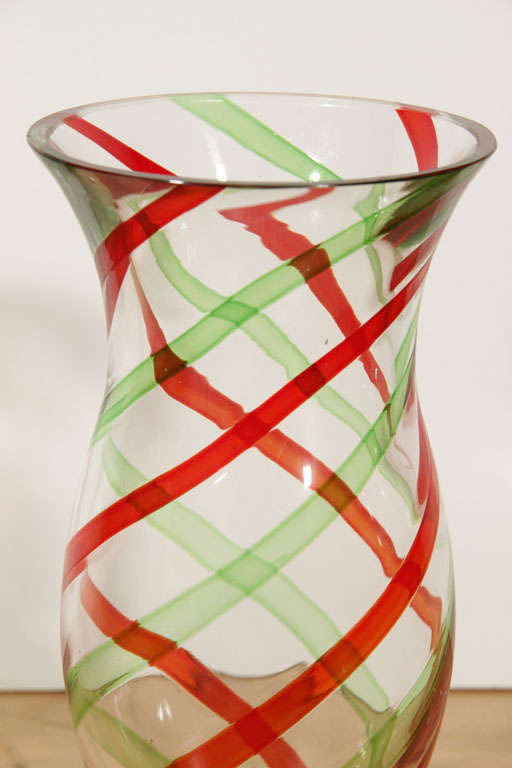 Mid-20th Century Rare Hurricane Shade, Fulvio Bianconi for Venini