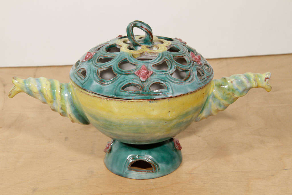 Rare Ceramic Lidded Bowl, by Vally Wieselthier 2