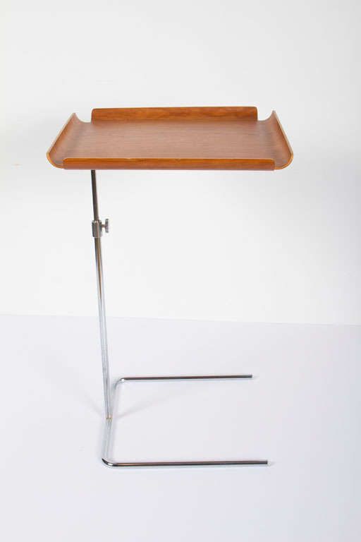 American Adjustable Tray Table by George Nelson