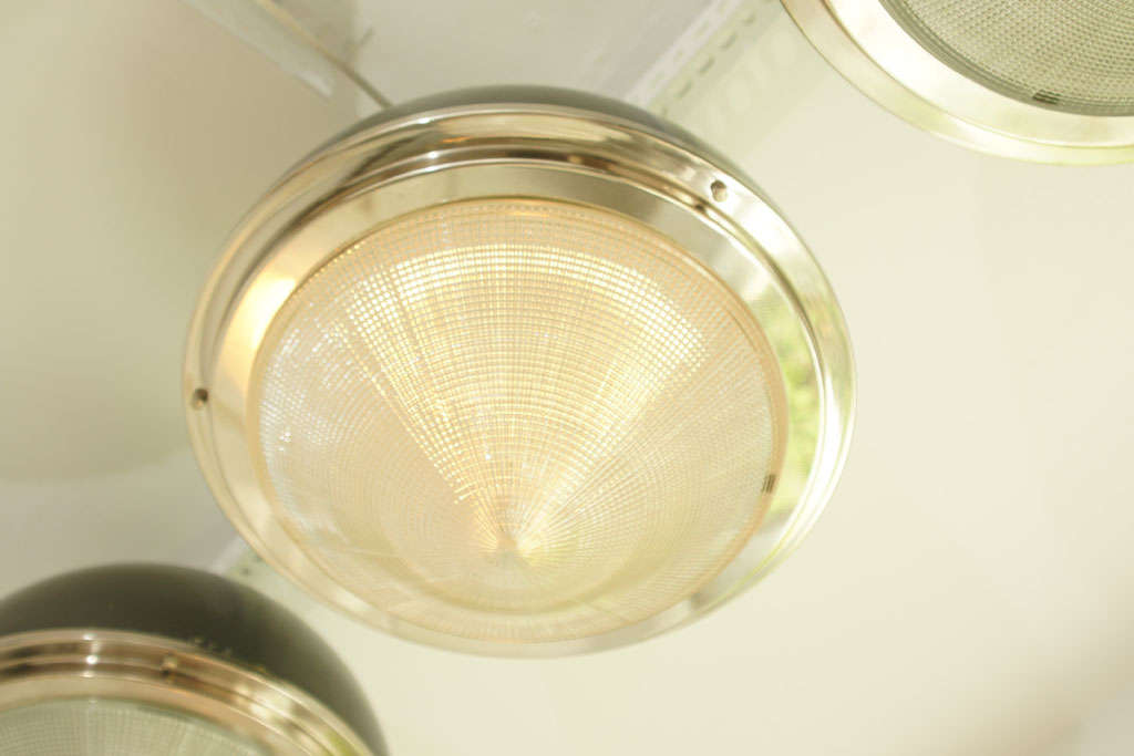 Mid-20th Century Tail Light Ceiling Fixture