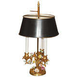 Antique French Boulliotte Lamp