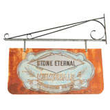 Memorial Headstone Vendor Trade Sign