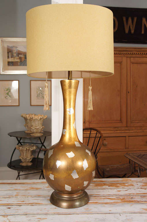 Very Bold Stylish Lamp with Double Socket and Original Tassle Pulls