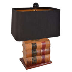 Leather Bound, American State Reports, Law Books as Lamp