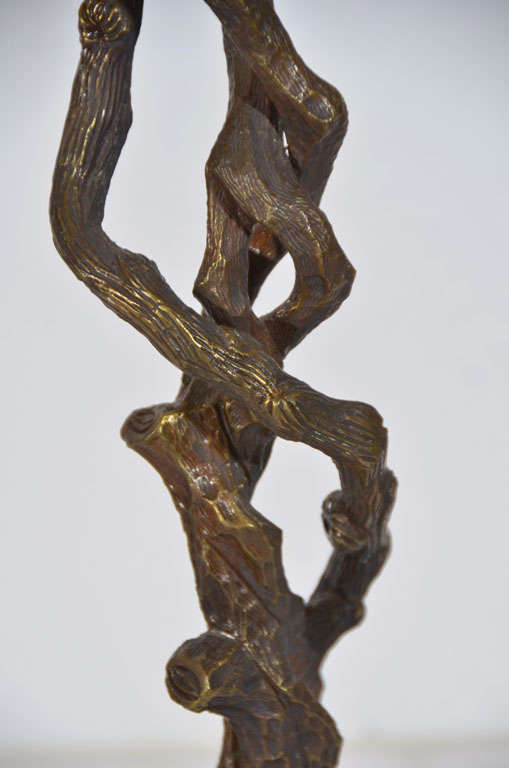Cast Bronze Candelabra For Sale 6