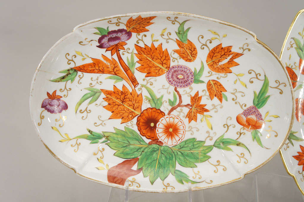 19th c. Imari Part Dessert Service 2