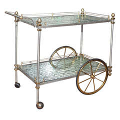 Vintage Neo Classical  Cart By Aldo  Tura