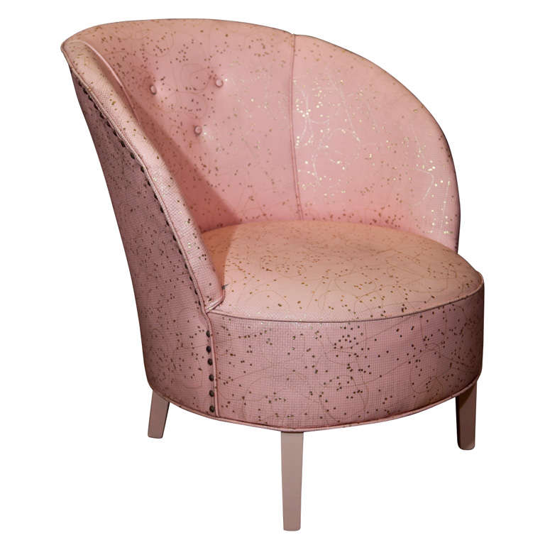 Art Deco  Boudoir Chair By  Dorothy  Draper