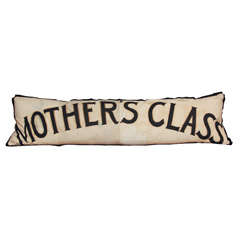 Oversize Pillow - "Mother's Class"