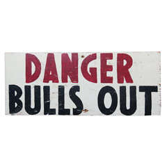 warning!! Dangerous bull on the loose
