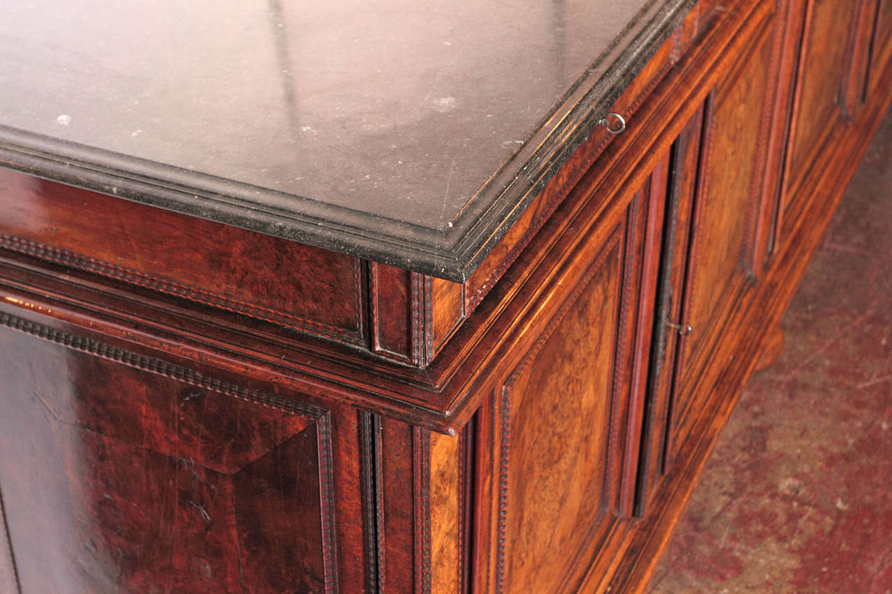 antique french buffet marble top