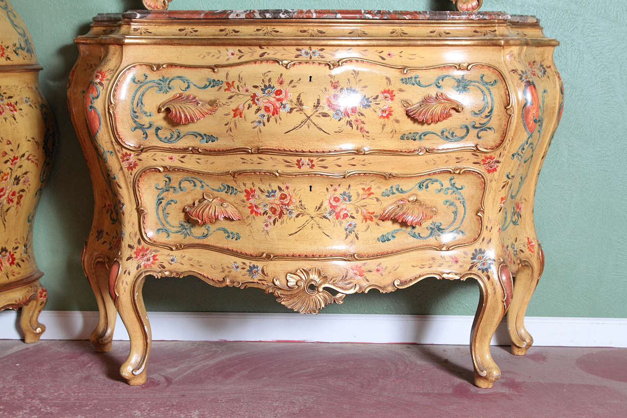 ThreePiece Painted Italian Furniture Set at 1stDibs