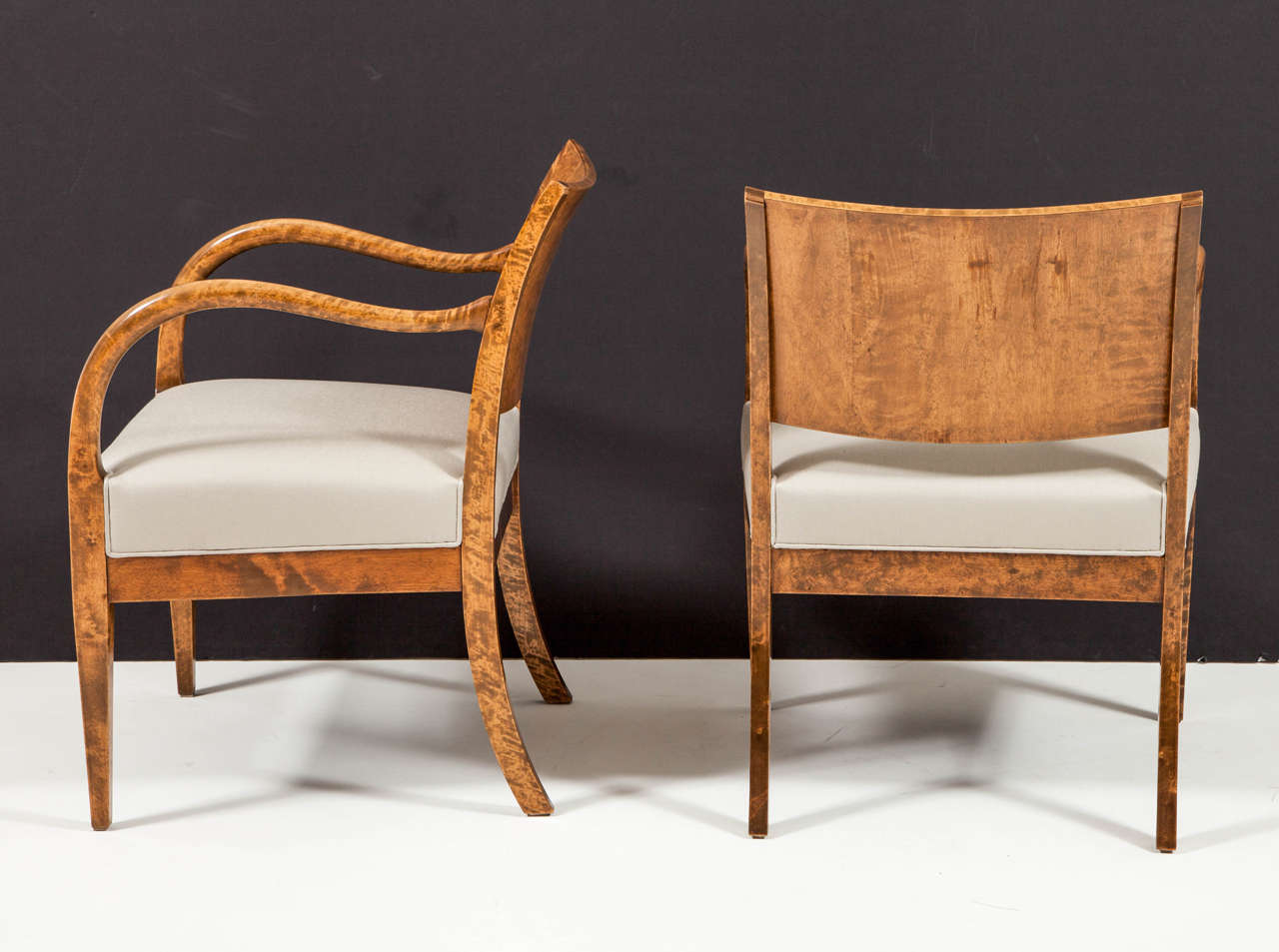 Early 20th Century Pair of Jorgen Christensen Armchairs