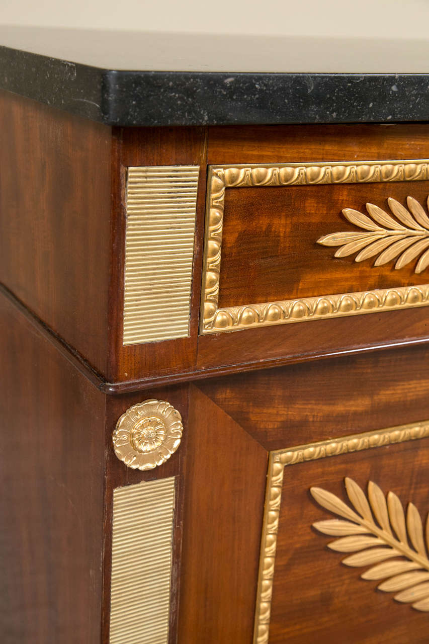 Mid-19th Century Pair of Monumental 19th Century Russian Neoclassical Console Cabinets