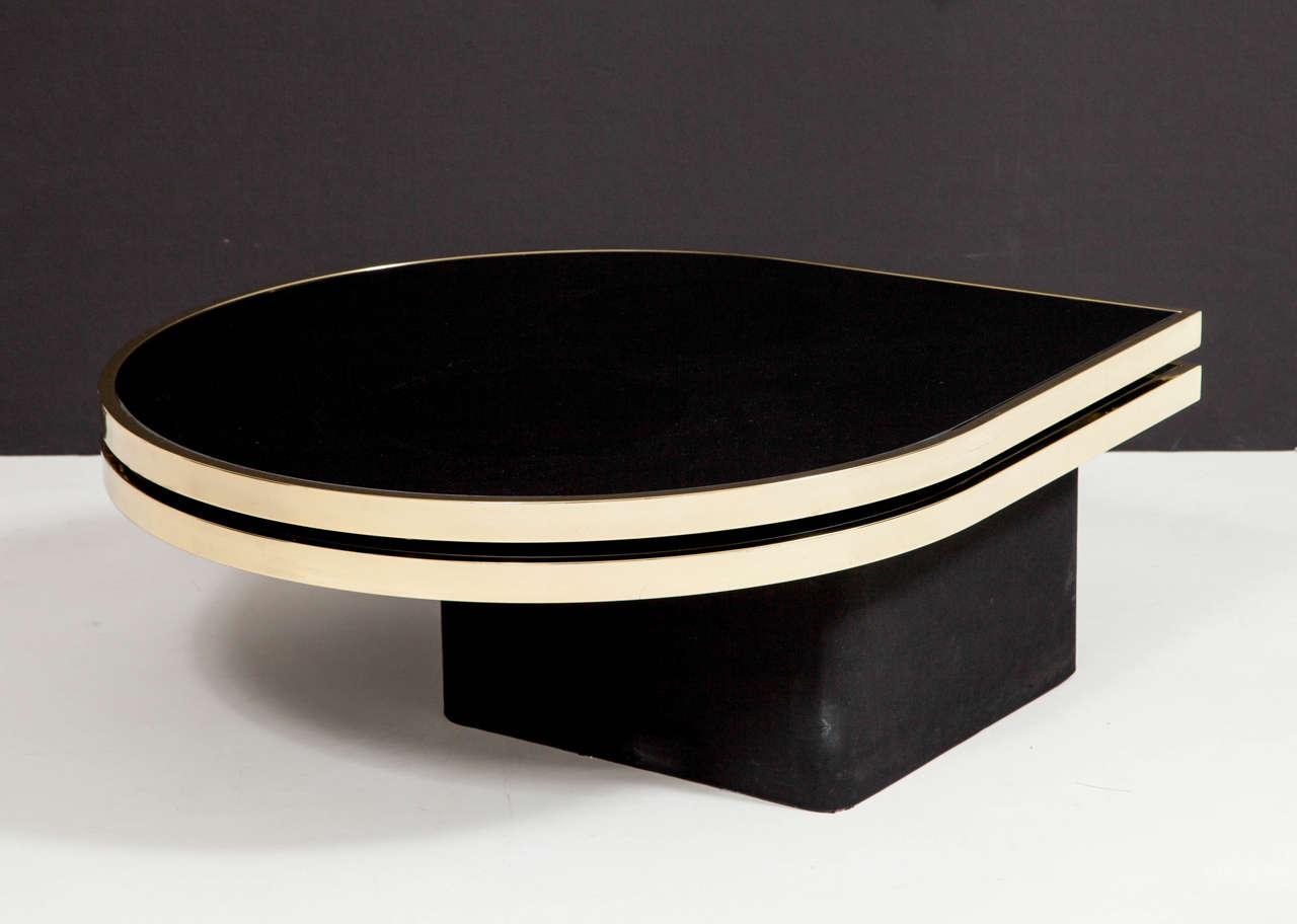 teardrop coffee table