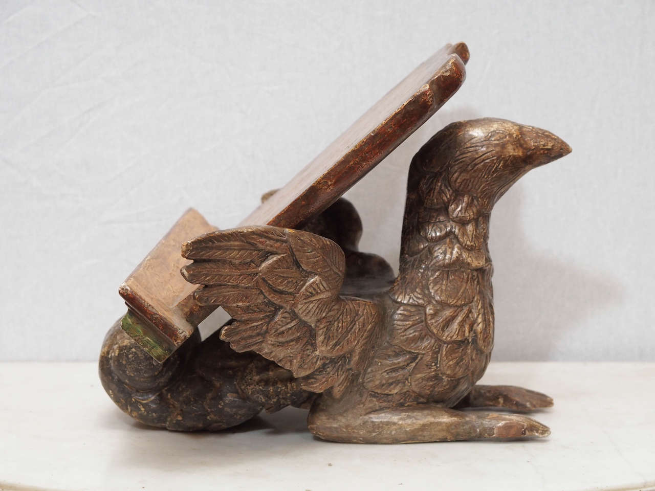 Late 17th c. Missal Stand, French in the form of an Eagle