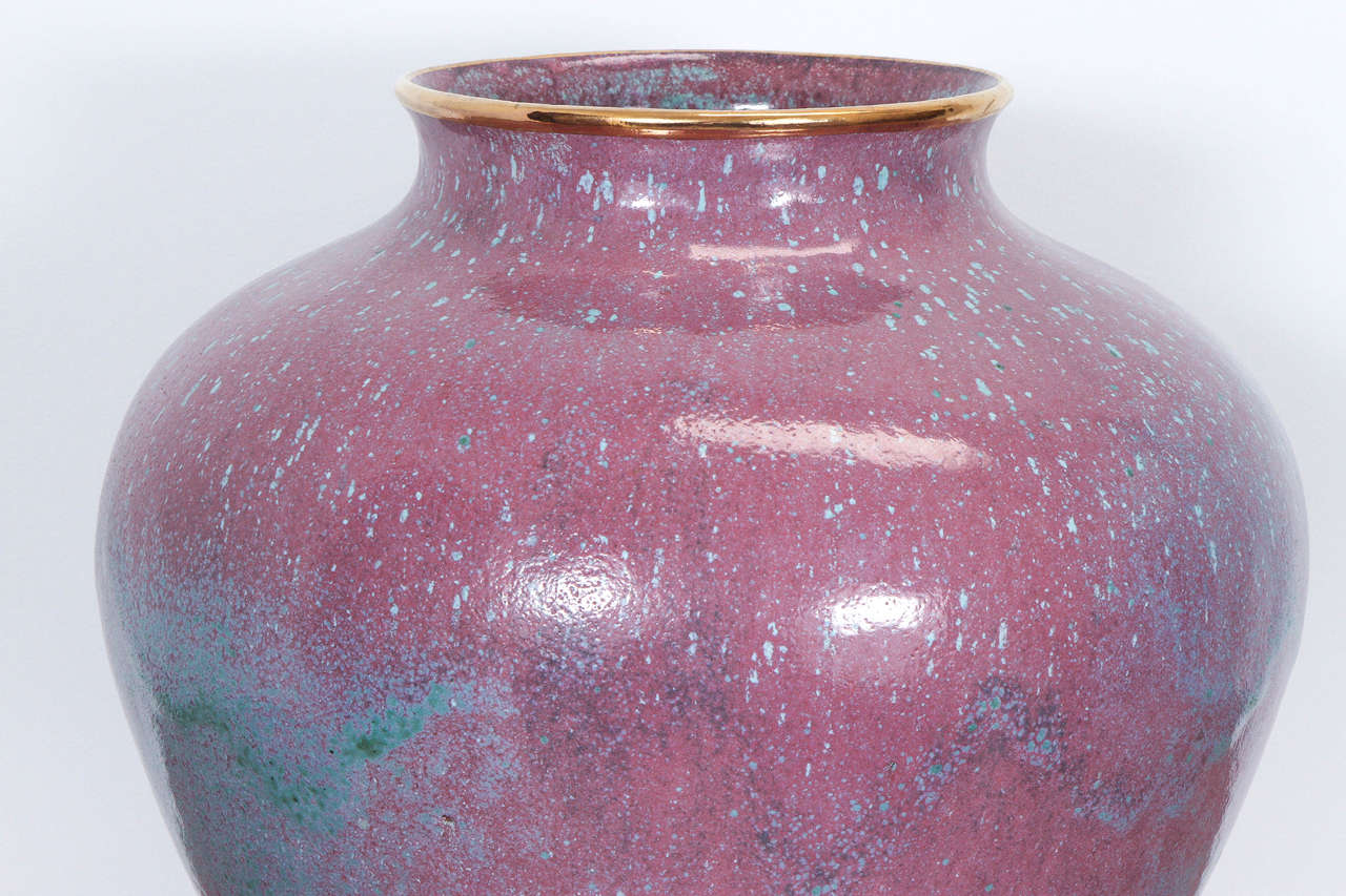 American Spectacular Large Ceramic Vase by Klinsky for Steven Chase