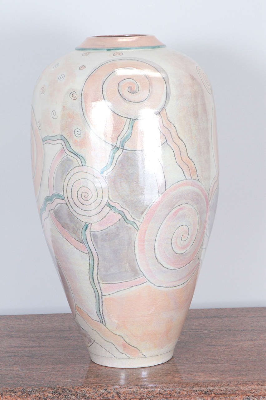 Large Ceramic Vase Custom Designed for Steve Chase