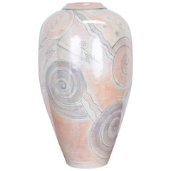 Large Ceramic Vase Custom Designed for Steve Chase