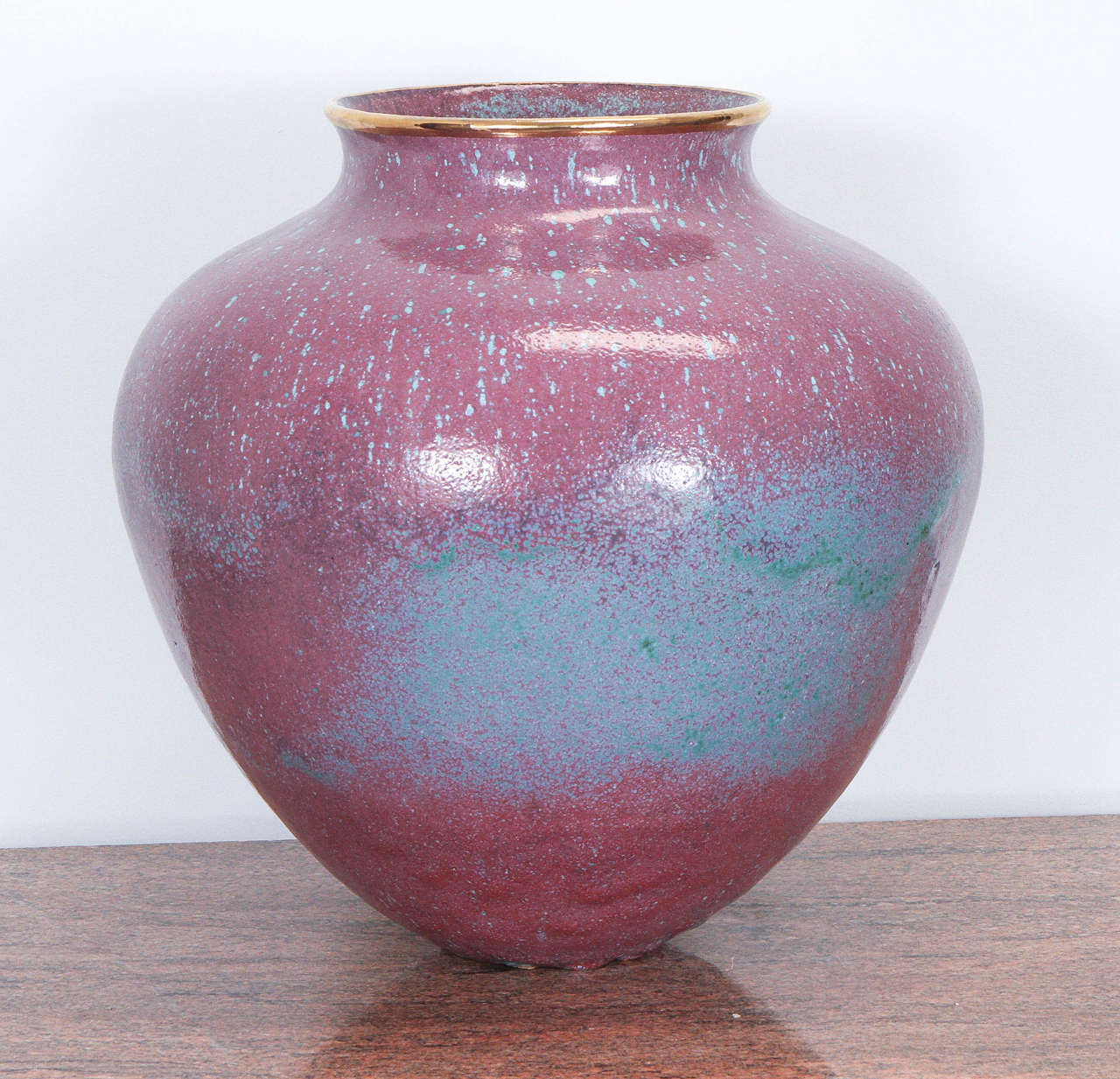 Spectacular Large Ceramic Vase by Klinsky for Steven Chase at 1stDibs