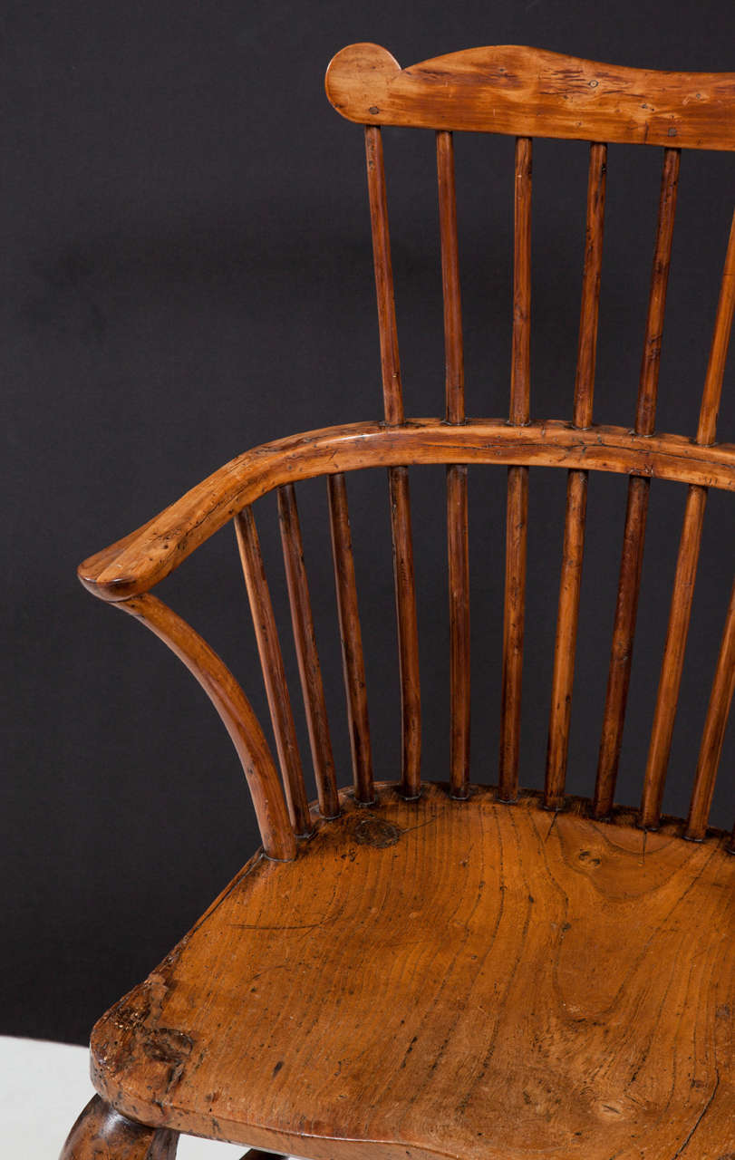 English Fruitwood Windsor Chair 2