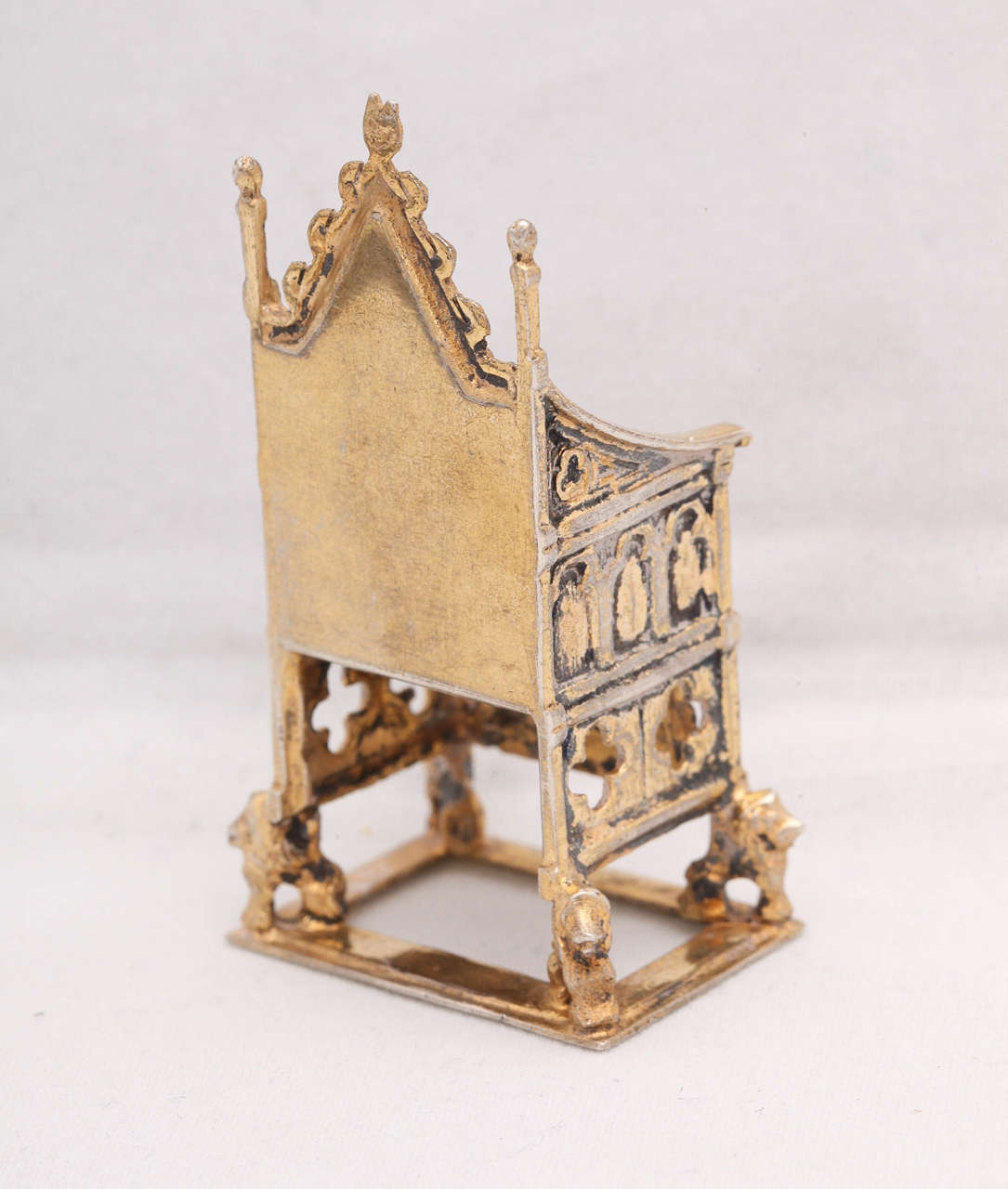 wooden throne coronation