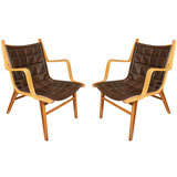 Pair of  Ax Chairs by Fritz Hansen