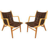 Pair of  Ax Chairs by Fritz Hansen