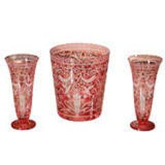 Ice Bucket and Champagne Glasses 12