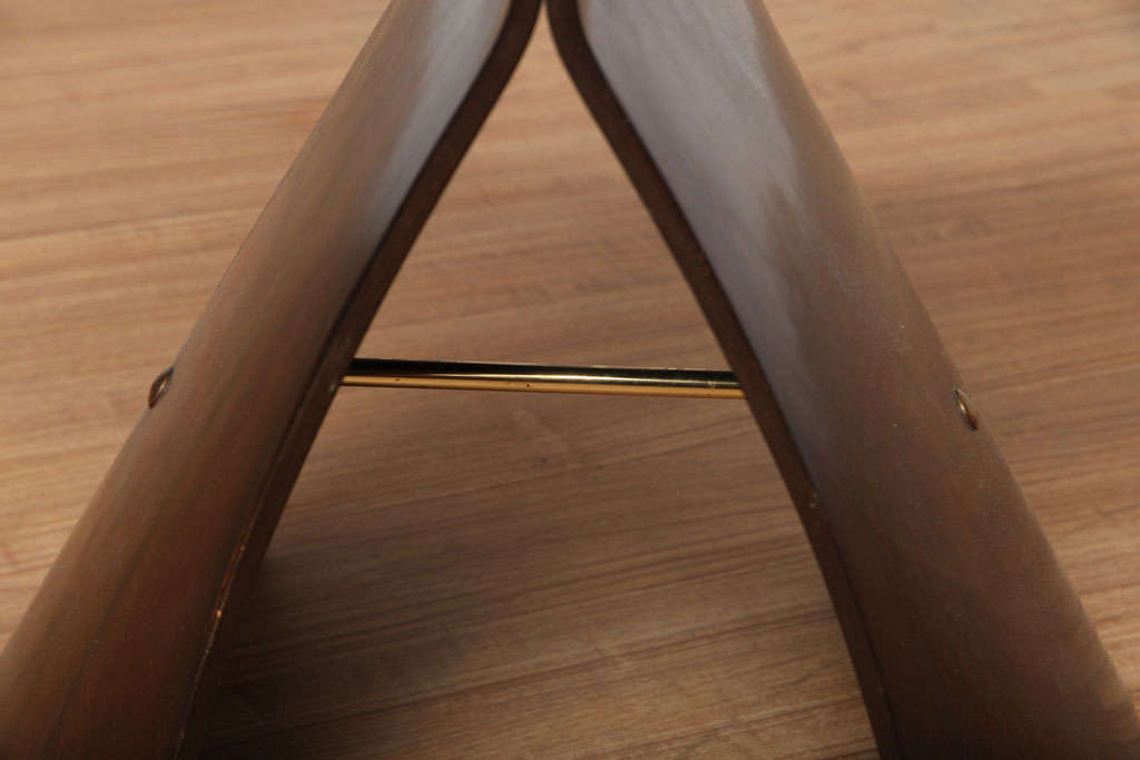 German Yanagi Rosewood Butterfly Stool by Vitra Design Museum