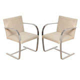 Pair of BRNO Chairs by Mies Van Der Rohe for Knoll