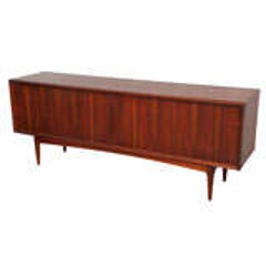 Danish Sideboard with Tambour Doors 3