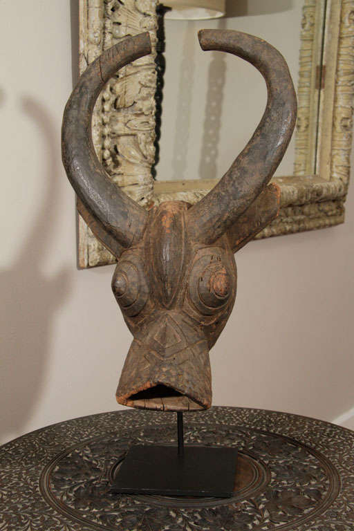 Antelope Mask by the Bobo people of Burkina Faso For Sale 3